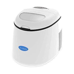 FMOGE IJsblokjesmaker, roestvrij staal, 220 V, voor keuken, huisbars, 12 kg