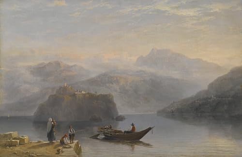 Affiche Décorative Lac Majeur Baker Pyne pour Rénover l'Ambiance d'une Pièce Triste