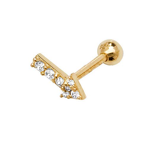 Clou d’oreille cartilage unique pour illuminer votre look professionnel ou de soirée