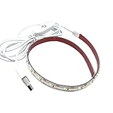 Alimentación USB: fuente de alimentación USB, viene con adhesivo de alta resistencia que mantiene su lugar ordenado y organizado, sin molestias de cables desordenados.
