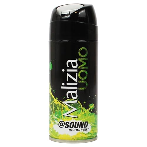 Malizia Uomo Parfum dIntesa Deodorant Spray 100 ml Eau de Toilette für Männer intensiver und langanhaltender Duft Frische für den ganzen Tag (Sound 1 Einheit)