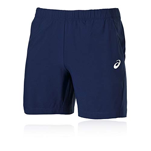 ASICS Oberbekleidung Club Woven Shorts 7 Inch Azul Azul Talla:Extra-Large