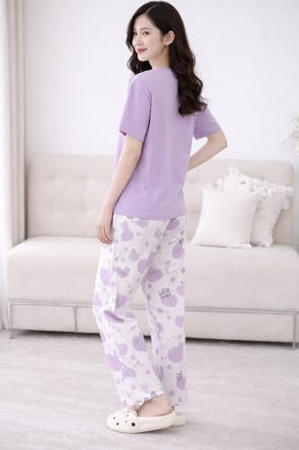 Image of Womens Night Dress |Full Pyjama Set Nightsuit |Women Nightwear | Loungewear |Everyday Nightdress