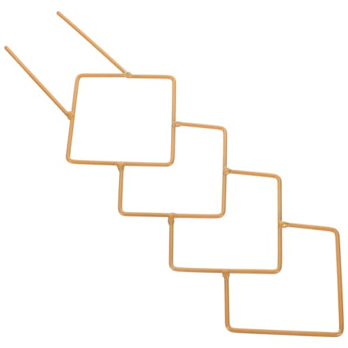 POPETPOP Kleinere Metall-rankhilfe Für Zimmerpflanzen Goldene Mini-pflanzenstütze Mit Eisenstäben Für Topfpflanzen Pothos Monstera Und Blühende Ranken