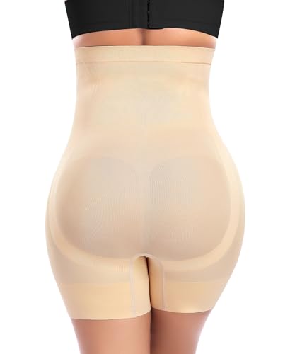 Womens Shapewear Shorts Tummy Control Body Shaper Thigh Slimmer Slip Shorts for Under Dress Shapewear Underwear2