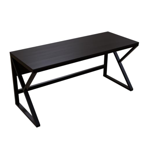 Image of Riyan Luxiwood Alden Computer Table in Engineering Wood for Home & Office, Simple Style Desk, Scratch Resistance Surface, Easy to Assemble, Study Table for Kids (Size-12 X 5 X 75 Cm) - Brown
