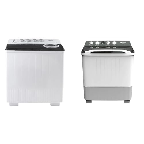 Catálogo para Comprar On-line acros lavadoras los mejores 10. 45 Acros Lavadora 19kg Dos Tinas Semiautomática MaxSpin ALD-1945JE + Hisense WSA1603P Lavadora 16kg/8kg Centrifugado