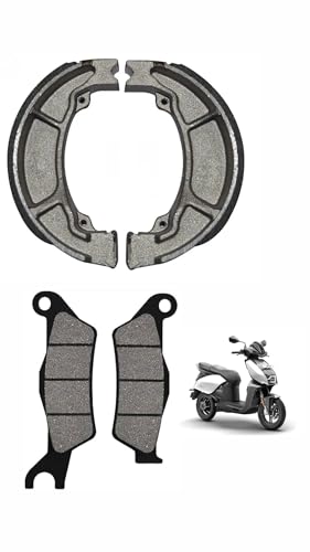 Generic WALCOR Brake Shoe and Disc Brake Pad Combo for Vida V1, V2, - Image 2