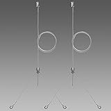 FOSNOVA Kit Suspension câble et 3411 Acier