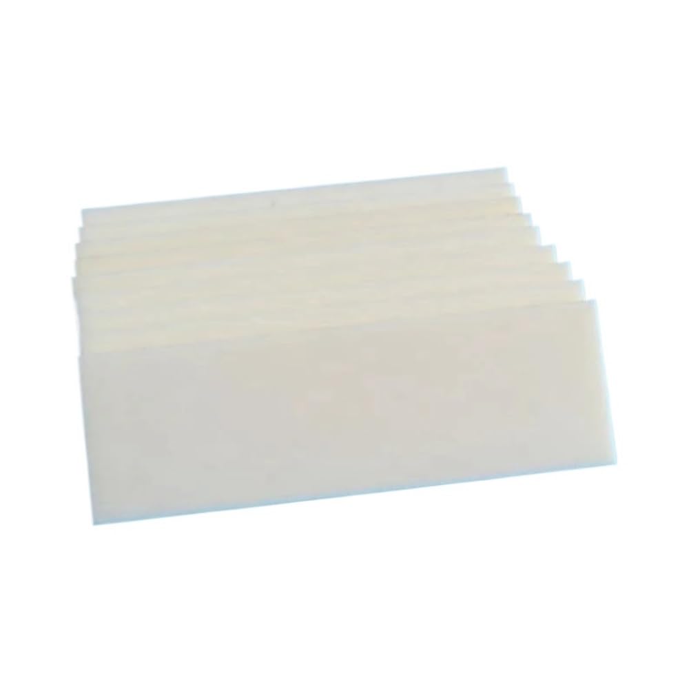 Feuille de substrat Plaque de céramique Calumina, panneau flocons blanche, substrat rectangulaire résistant à l'abrasion, 1 pièce(5x150x3mm)