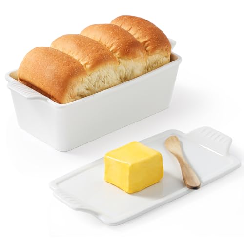 Porcelain Loaf Pan with Lid