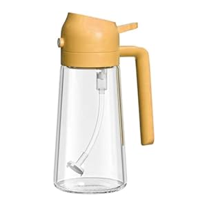 Jeenuuder 2-in-1 Sprühflasche 400 ml Glas