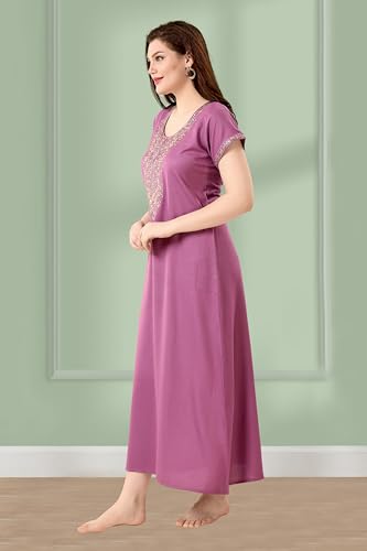Image of Soulemo Women's Solid Alpine Nighty 1749
