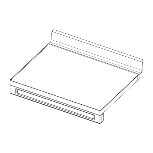 Image of Samsung DG94-03986A Range Main Top, Stainless Steel