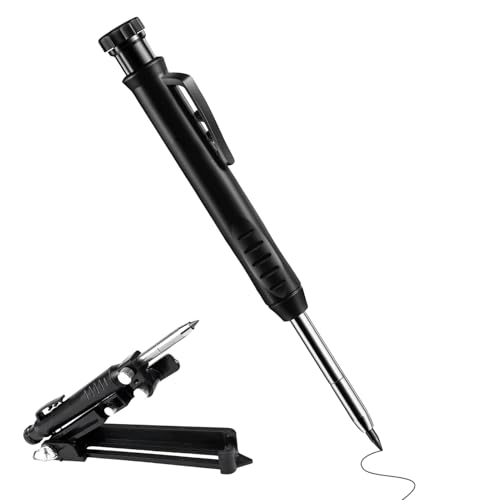 Crayon de menuiserie en aluminium pour aménagement intérieur et dessin sur bois