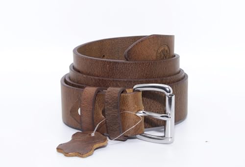 American Handmade Men's Leather Belt Buffalo hide Full Grain 1.5 wide Heavy Duty Work Dress Belt3