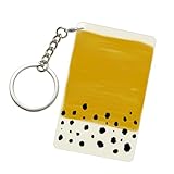 Impression UV double face haute définition : le porte-clés imprimé acrylique jaune moutarde et noir adopte une impression UV haute définition professionnelle des deux côtés, les détails du motif sont clairs et délicats, les couleurs sont vives et superposées, et la technologie de verrouillage des couleurs le rend difficile à décolorer ou à flouer lors d'un usage fréquent quotidien.