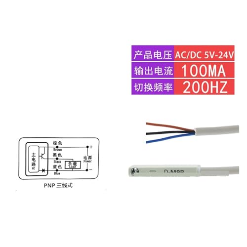 Sensor de proximidad neumático D-M9P interruptor magnético cilindro CMSJ D-Z73 2