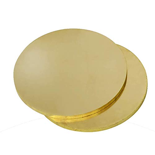 Plaque en laiton H62 ronde 100 mm anti-oxydation pour remplacer vos pièces usées par CNC