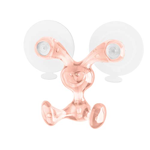 BUNNY transparant roze kwarts