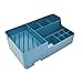 Produktbild HFDXG Kosmetische Organisatoren Schubladenartigen kosmetischer Aufbewahrungsbehälter-Desktop-Compartment Organisator-Aufbewahrungsbehälter (Color : Blue, Size : One Size)