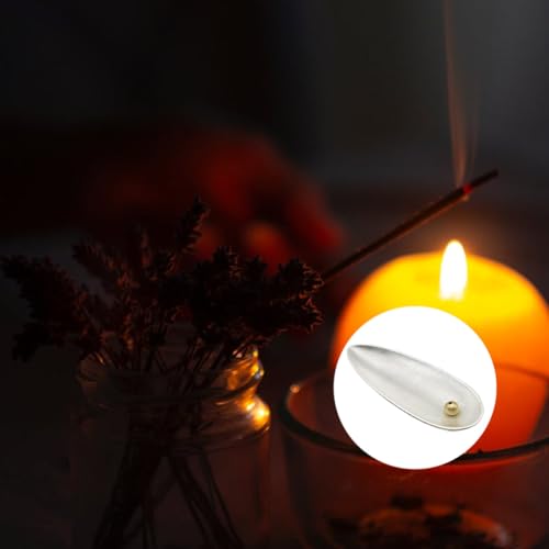Brûleur d'encens déco maison barque alliage ORFOFE - 4
