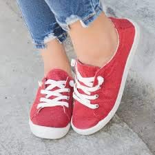 Image of Forever Link Comfort-01 Women's Classic Slip-On Comfort Fashion Sneaker