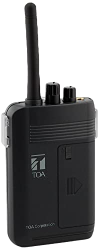 TOA 300MHz帯ワイヤレスガイド/PAシステム 携帯型送信機 WM-1100