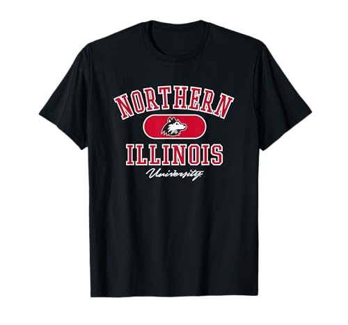 Northern Illinois Huskies Varsity Black Officially Licensed T-Shirt