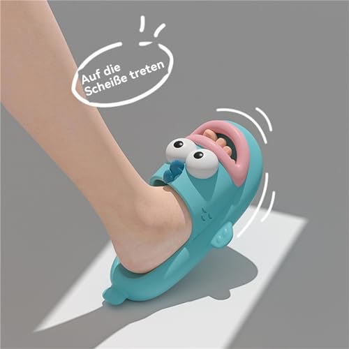 Shower Shoes Ugly Fish Slippers With Poop Feeling Cartoon Summer Outer Wear Eva Breathable Sandals Cartoon Flip-Flops Household Anti-Slip Slippers Sandals3