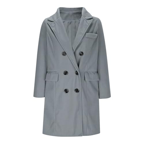 Womens Turtle Neck Fleece Lined Sherpa Jackets Trench Outfits for Women Plain Winter Fall Jacket 2025 Trendy2