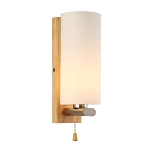 Applique murale en bois avec interrupteur pour une ambiance cocooning dans la chambre