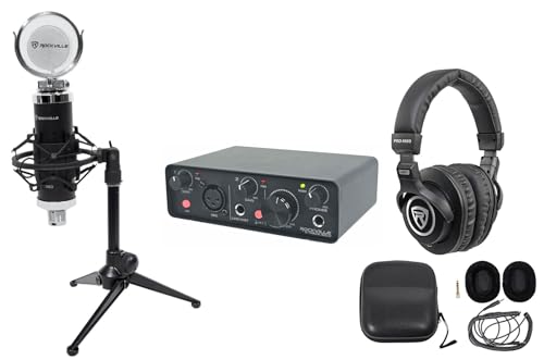 Rockville�o���h��:Rockville R-TRACK SOLO�I�[�f�B�I�C���^�[�t�F�C�X�h���C�o�[�o���h�� Rockville RCM03�}�C�N�V���b�N�}�E���g&���b�N�r��PRO-M50�X�^�W�I�w�b�h�t�H��&���b�N�r��RDTS�X�^�W�I�}�C�N�O�r(