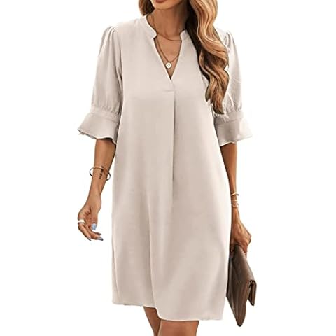 Famulily Vestido camisero de verano para mujer Cover