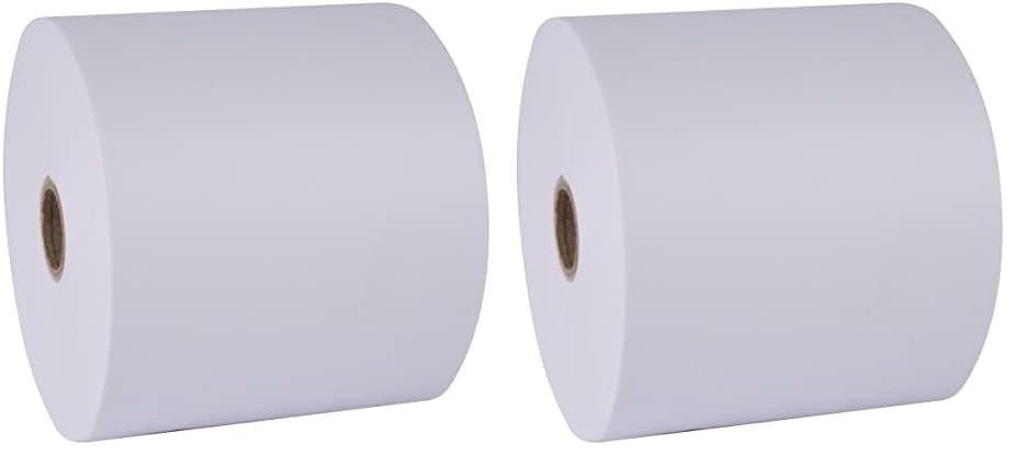 APLI 17022 - Pack de 10 Rollos de Papel Térmico de 57 X 35 X 12 Mm - Papel para Tickets de Datáfonos, Cajas Registradoras y Tpv - Sin Bpa (Paquete de 2)