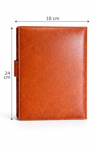 Image of Leather Diaries 2027 | Stylish Diary for Men & Women | Elegant Diary Journal & Diary Set 2027 | Ideal for Creative Mindset & Professionals | Ideal Gift Choice