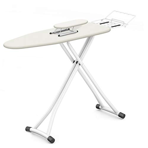 ZB-KK Tabla de planchar de 120 x 30 x 85 cm, tabla de planchar, ajuste de elevación, tabla de planchar de acero inoxidable, 6 opciones de color, metal, #1, 120*30*85CM
