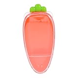 CHILDWEET Unterteilte Snackbox aus Abs mit Deckel 2 fächer Aufbewahrungsbox für Trockenfrüchte und Süßigkeiten Transparente Gemüseschale für Küche und Picknick