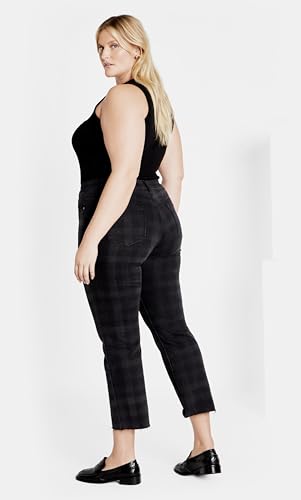 City Chic Women's Plus Size Jean - Harley Baylee Straight4
