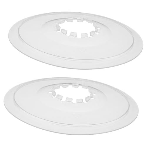 NAMOARLY 2pcs Durable Bike Flywheel Guard Transparent Spoke Protector for Mountain Bike Rear Wheel Easy Installation Chain Cover for Speed Flywheels Material Comprehensive Protection