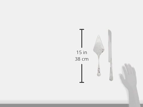 Weddingstar Vintage Inspired Silver Cake Serving Set