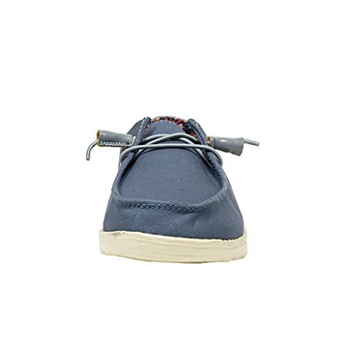 Image of HEYDUDE Women's Wendy Stretch Canvas Slip On Shoes | Easy On Loafer