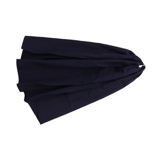 VICASKY Practical Round Parrot Cage Cover Navy Lightweight Accessory for Bird Nest Protection Windproof Sunshade for Parakeets Cockatiels and Canaries