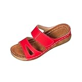 Ctreela Fashion Wedges Sandal for Women, Summer Low...