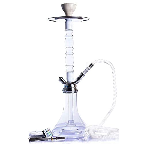 BGSFF Shisha-Set Shisha-Set, Arabisches Shisha-Set Abnehmbares Shisha-Set Leicht zu reinigen und mit Buntem LED-Licht…