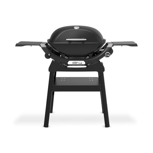Weber Q 2200N barbecue à gaz avec tablettes latérales et support...