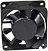 Axial Fan, 2410ML Series, 12 V, DC, 60 mm, 25 mm, 35 dBA, 23.3 cu.ft/min