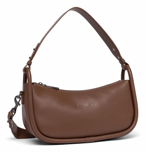 Replay Damen Handtasche Klein, Braun (Cambridge Brown 0214), Onesize