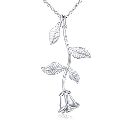 DAOCHONG Collana romantica in argento Sterling