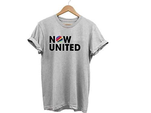 Camisa T-shirt Feminina Banda Music Now United Integrantes (M, Preto)